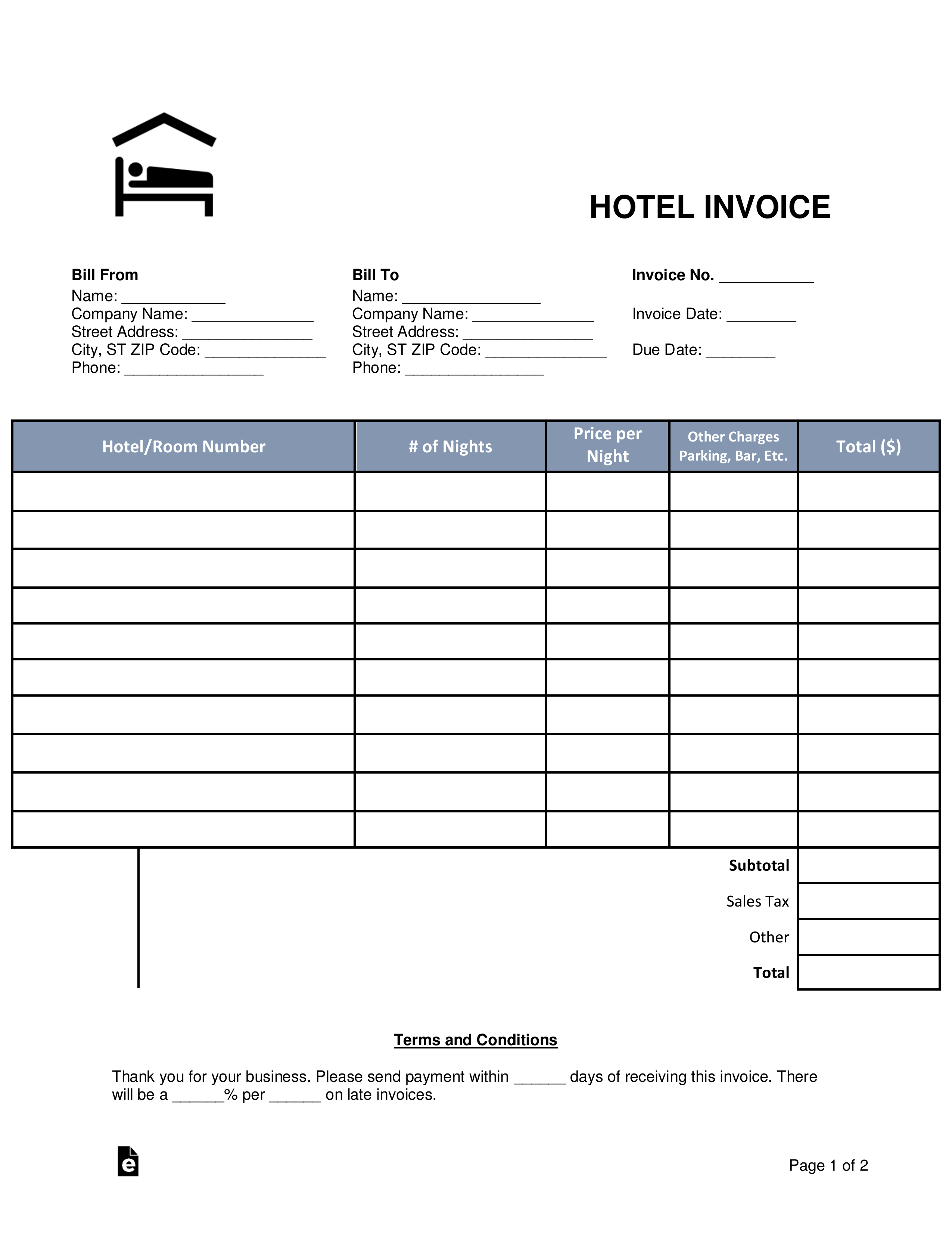 VAT Invoice Automation for Profitroom Reservations